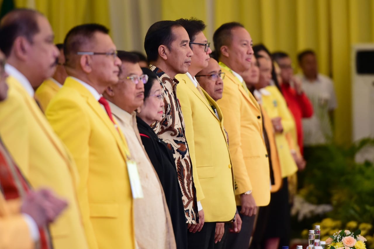 Di Munas Golkar, Presiden Jokowi Tekankan Pentingnya Stabilitas Politik